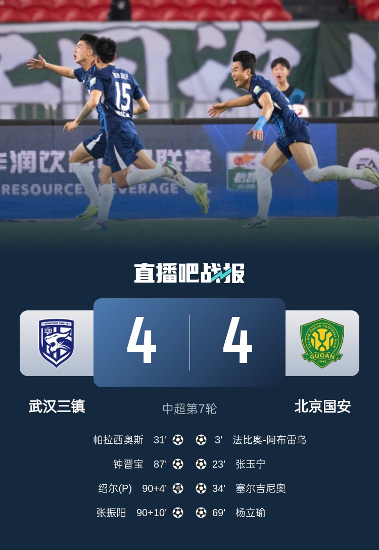 苏东：国安上半场巴萨附体随心所欲，下半场三镇冲击边路抢到1分