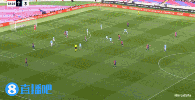 伊格莱西亚斯西甲对巴萨完成帽子戏法,为塞尔塔队史第三人